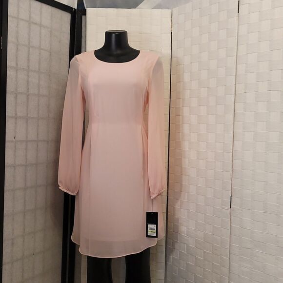 BRAND NEW NINE WEST LONG-SLEEVE SHIFT DRESS - Picture 6 of 16